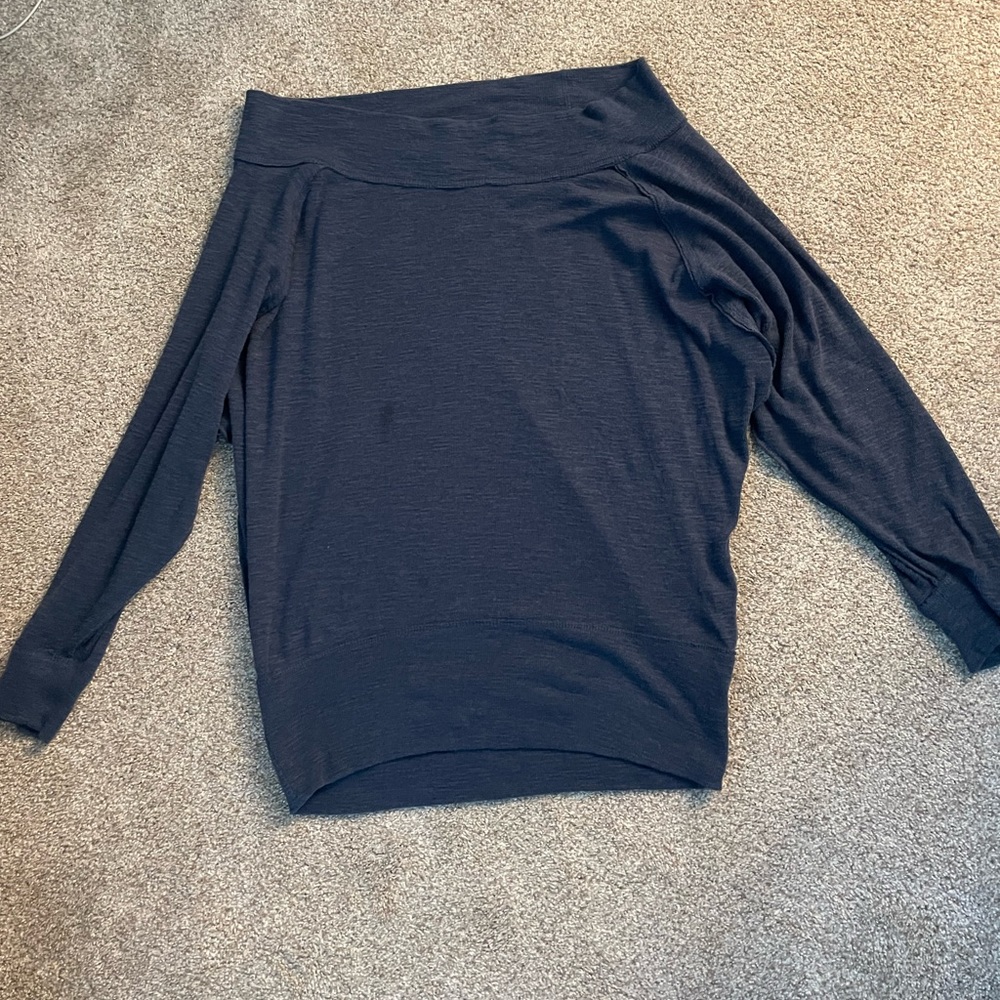 Free People slouchy off-the shoulder sweater